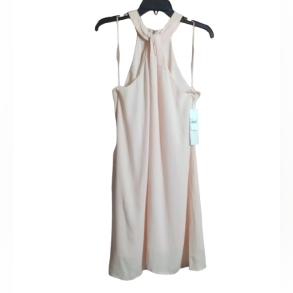 1.STATE "Kenya" Halter A-Line Dress